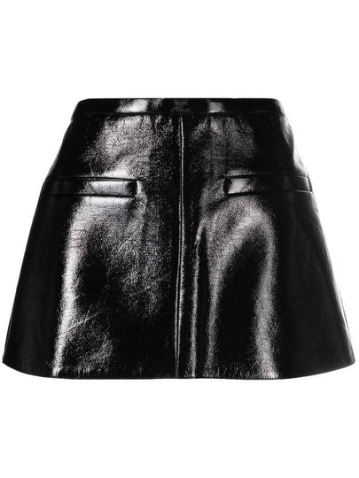 Short Skirt 423CJU126VY00149999 Black - COURREGES - BALAAN 2