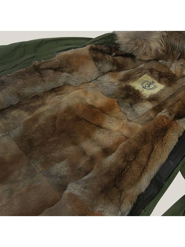 Military Vintage Parka Rabbit Fur 8W42L ASVN 790 ARMY GREEN ASC022 - AS65 - BALAAN 7