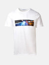 Citynight Print Short Sleeve T-Shirt White - NEIL BARRETT - BALAAN 1