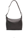 Supple Smooth Calfskin Cubi Cross Bag Dark Grey - LOEWE - BALAAN 4