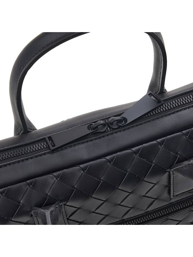 Intrecciato Briefcase Black - BOTTEGA VENETA - BALAAN 10