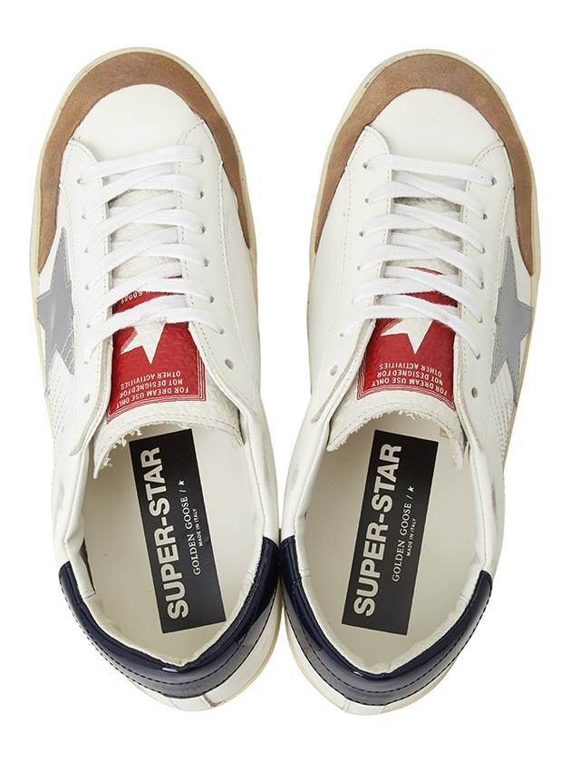 Superstar Leather Low Top Sneakers White - GOLDEN GOOSE - BALAAN 3