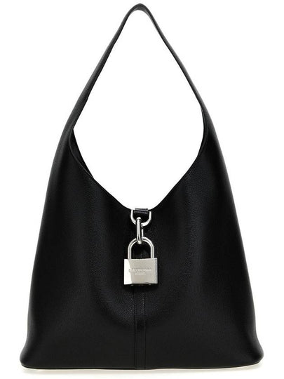 North South Locker Medium Hobo Shoulder Bag Black - BALENCIAGA - BALAAN 2