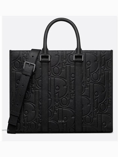 East West Medium Tote Bag Black - DIOR - BALAAN 2