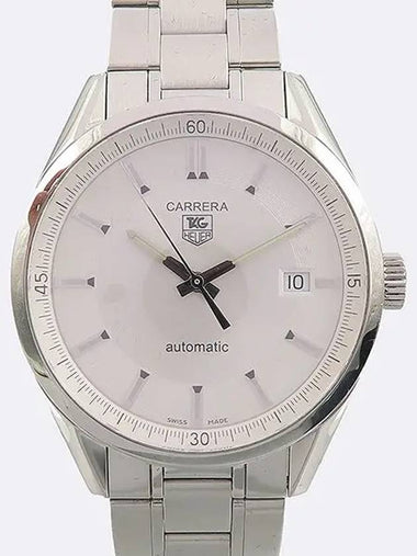 WV211A BA0787 CARRERA Automatic Steel Men s Watch - TAG HEUER - BALAAN 1