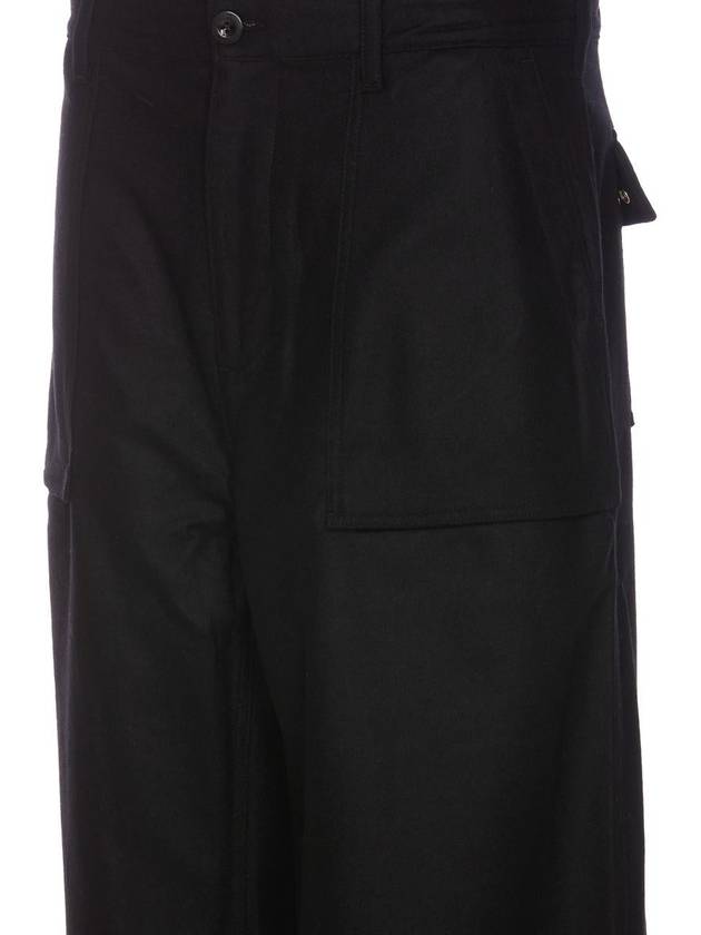 Pocket Straight Pants Black - TEN C - BALAAN 4