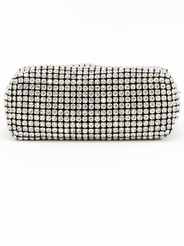 Heiress Crystal Mesh Pouch Bag Black White - ALEXANDER WANG - BALAAN 5