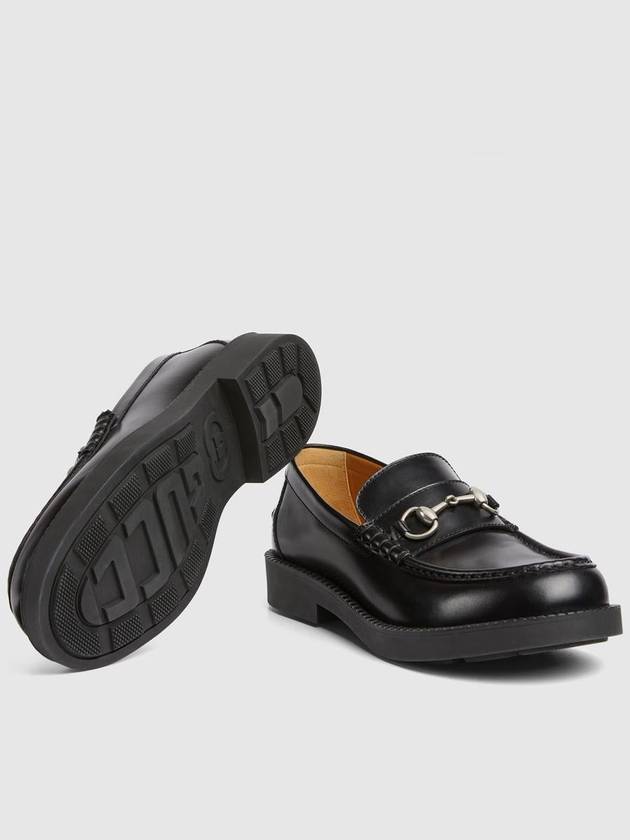 Men's Horsebit Loafer Black - GUCCI - BALAAN 6