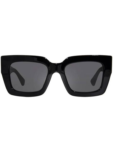 Bold Square Sunglasses Black - BOTTEGA VENETA - BALAAN 1