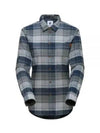 Trovat Check Long Sleeve Shirt Steel Navy - MAMMUT - BALAAN 2