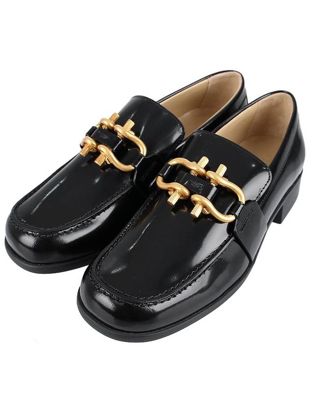 Leather Loafers Black - BOTTEGA VENETA - BALAAN 2