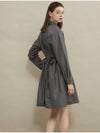 Gloss shirt dress Gray - MANAVIS7 - BALAAN 4