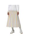 Women's Manhattan Knit Skirt White - J.LINDEBERG - BALAAN 1