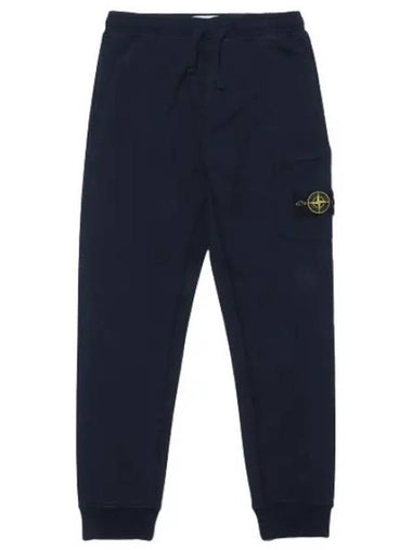 Garment Dying Badge Cargo Jogger Pants Slim Fit - STONE ISLAND - BALAAN 1