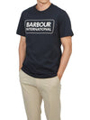 International Essential Large Logo Short Sleeve T-Shirt Navy - BARBOUR - BALAAN 5