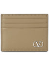 V logo signature men s card wallet P0S49LMV BT5 - VALENTINO - BALAAN 1