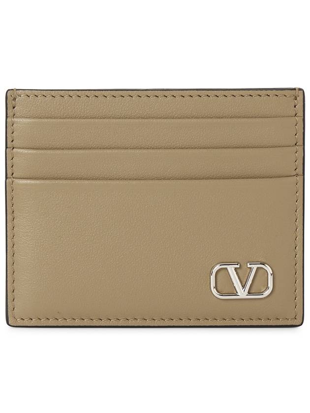 V logo signature men s card wallet P0S49LMV BT5 - VALENTINO - BALAAN 1