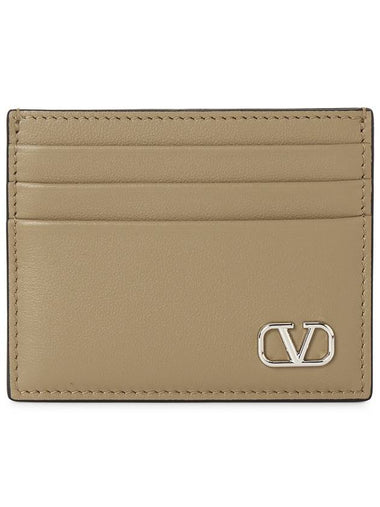 V logo signature men s card wallet P0S49LMV BT5 - VALENTINO - BALAAN 1