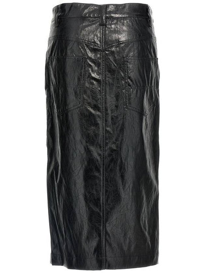 Angel midi H line skirt black - ISABEL MARANT ETOILE - BALAAN 2