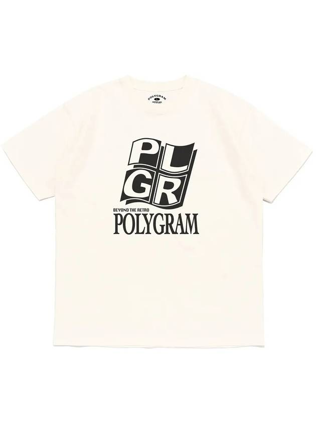 WINDOW PLGR T SHIRTS IVORY - POLYGRAM - BALAAN 2