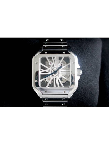 Santos de Skeleton Watch Large WHSA0015 - CARTIER - BALAAN 1