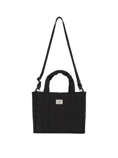 Softwill Middle Tote Bag Black S24SWFTB28 - SNOW PEAK - BALAAN 1