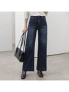 Derenf Hidden Banding Brushed Wide Denim Pants - MONO AT.D - BALAAN 4