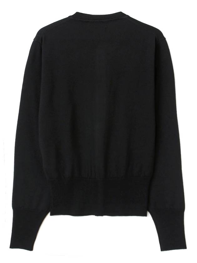 Wool Bea Cardigan Black - VIVIENNE WESTWOOD - BALAAN.