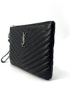 Monogram Matelasse Clutch Small 379039 - SAINT LAURENT - BALAAN 4