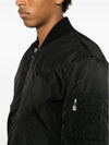 Logo Bomber Jacket Black - VERSACE - BALAAN 4