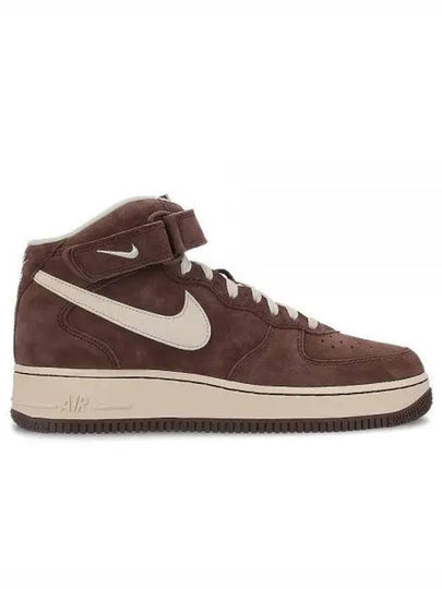 Air Force 1 07 QS Mid Top Sneakers Chocolate - NIKE - BALAAN 2