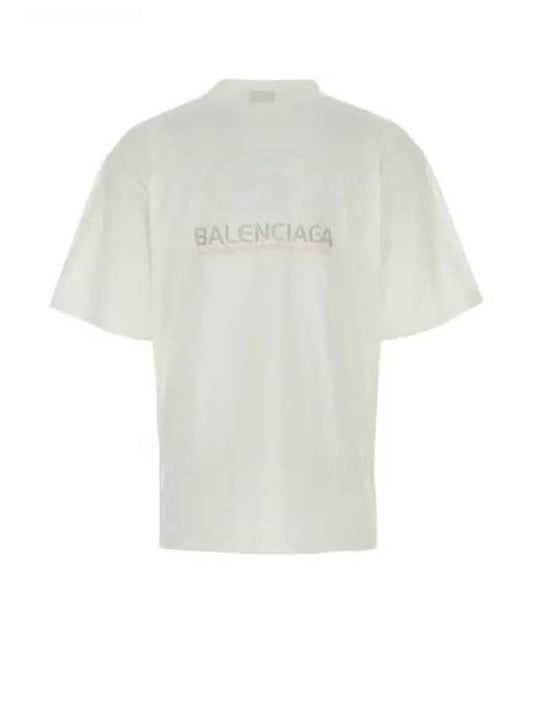 Surfer Medium Fit Short Sleeve T-Shirt White - BALENCIAGA - BALAAN 2