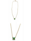 Mini Pop H Pendant Necklace Rose Gold - HERMES - BALAAN 5