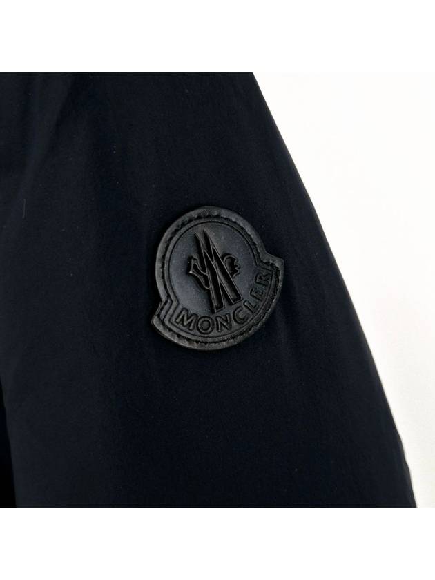 Black Waffen Padded Jumper Navy Size 6 - MONCLER - BALAAN 5