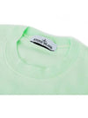 Wappen Patch Crew Neck Sweatshirt Green - STONE ISLAND - BALAAN 4