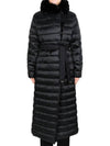 Black Noveci Reversible Cube Hooded Goose Down Jacket 003 - MAX MARA - BALAAN 1