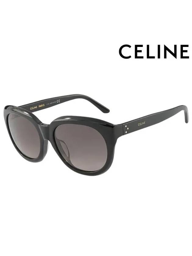 Sunglasses CL40071F 01F Round Acetate Men Women - CELINE - BALAAN 3