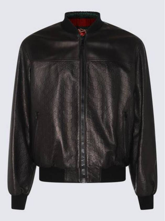 leather jacket 764861 XNA0D1000 - GUCCI - BALAAN 1