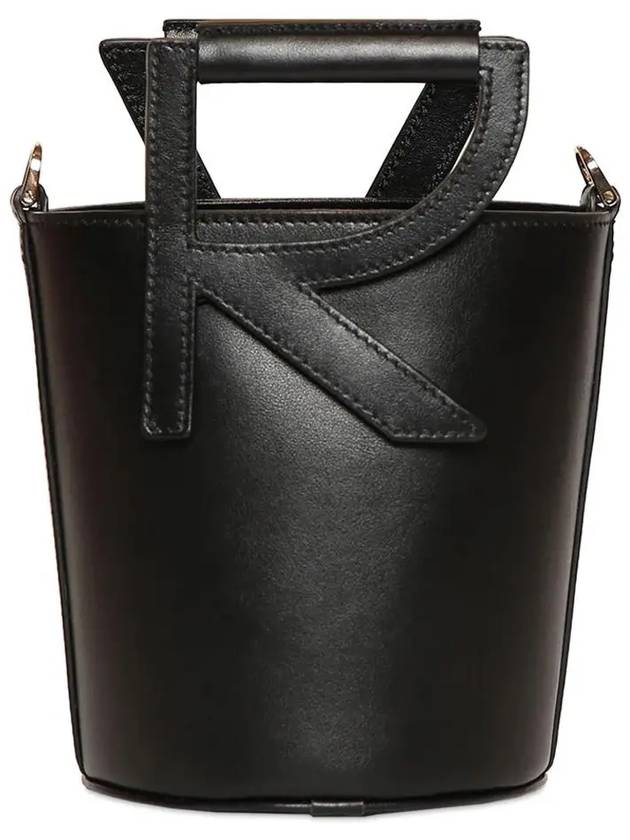 RV Handle Bucket Bag Black - ROGER VIVIER - BALAAN.