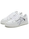 VL7N Band Leather Low Top Sneakers White - VALENTINO - BALAAN 2