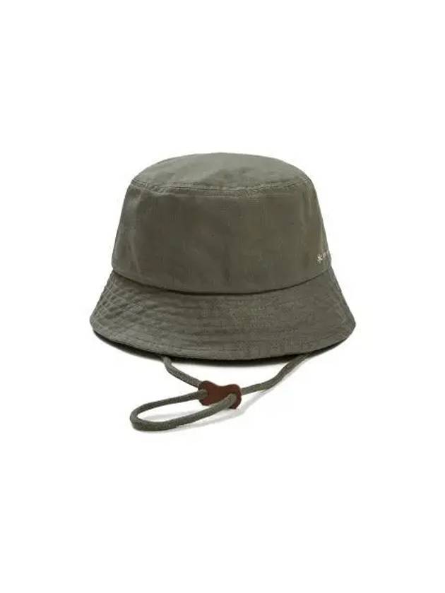 Cotton Bucket Hat Khaki S23FUFHA54 - SNOW PEAK - BALAAN 1