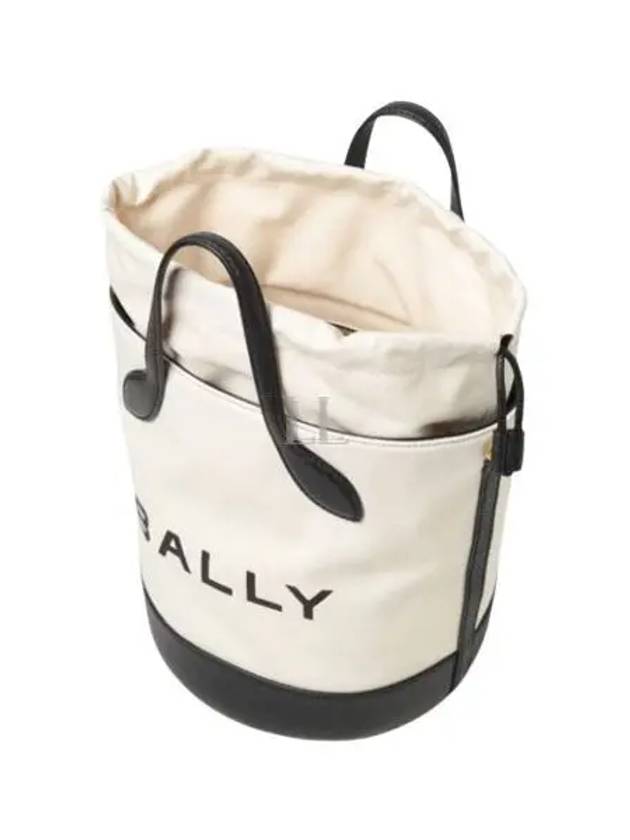 Bar Bucket Tote Bag White - BALLY - BALAAN 2