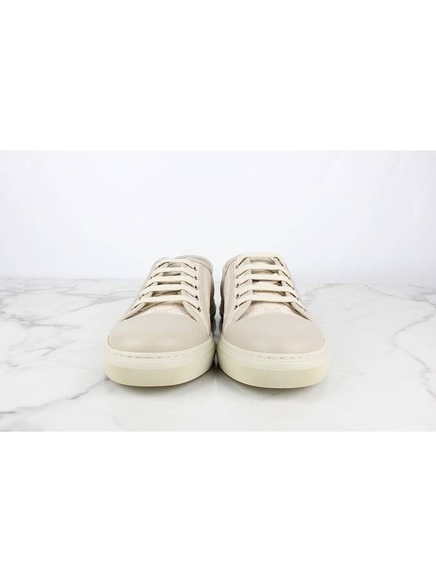 GG leather sneakers beige 9 5 285 - GUCCI - BALAAN 2