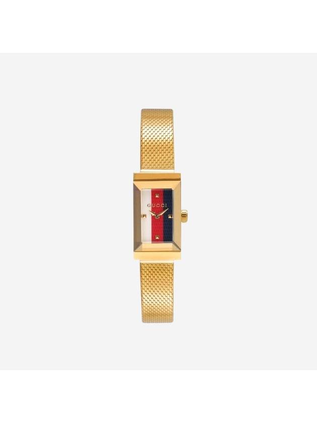 G Frame Mesh Watch Gold - GUCCI - BALAAN 2