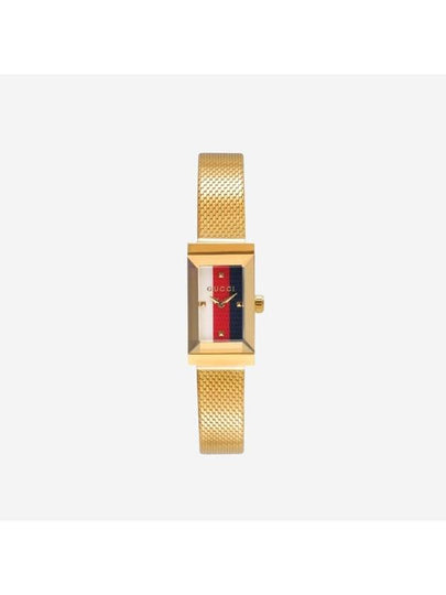 G Frame Mesh Watch Gold - GUCCI - BALAAN 2