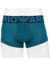 Mega Logo Stretch Cotton Trunk Underwear 111389 2F516 21932 - EMPORIO ARMANI - 2