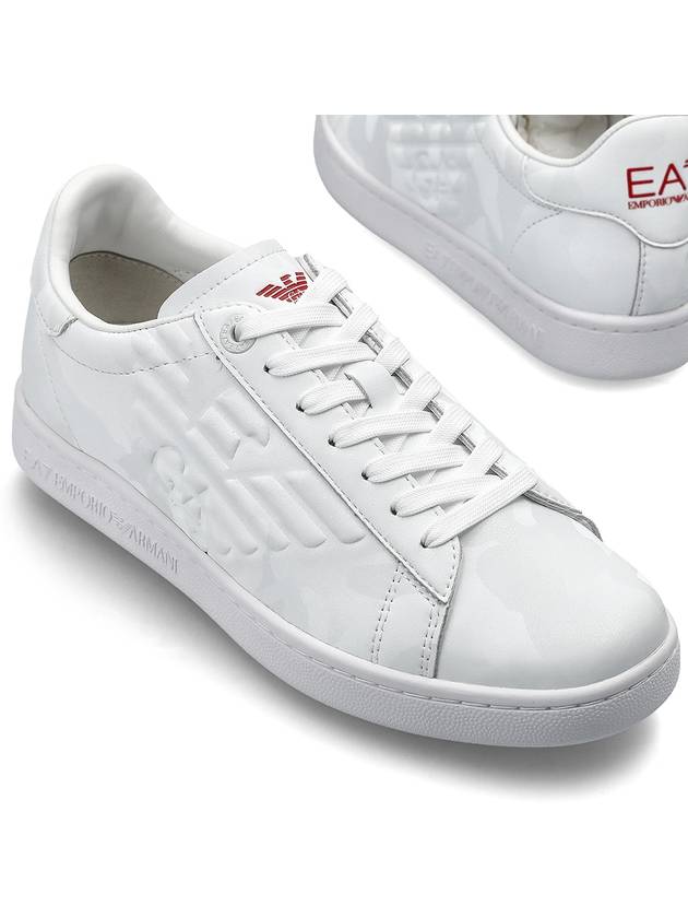 EA7 Classic Camouflage Low Top Sneakers White - EMPORIO ARMANI - BALAAN 2