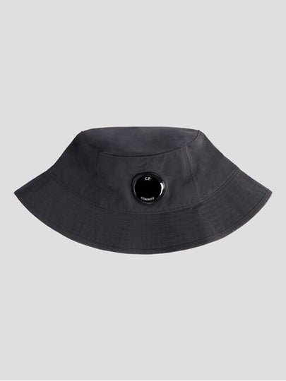 Lens Wappen Chrome R Bucket Hat Black - CP COMPANY - BALAAN 2