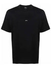 Men's Kyle Logo Print Cotton Jersey Short Sleeve T-Shirt  Black - A.P.C. - BALAAN 2