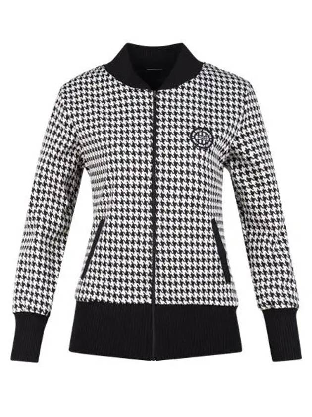 Women s swallow pattern full zip up jumper JB4A841W - LUX GOLF - BALAAN 4